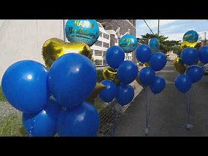 Video of Helium Balloons