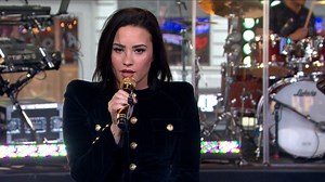 Demi Lovato Rocks Times Square