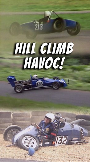 Hill Climb Havoc🤯#cars #hillclimb #hillclimbracing #carreel #crash #havoc #dukevideo #toomuchsend | Duke Video