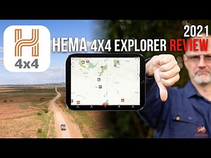 Hema 4x4 Explorer - Hema Dropped the ball big time! GPS navigation App Review
