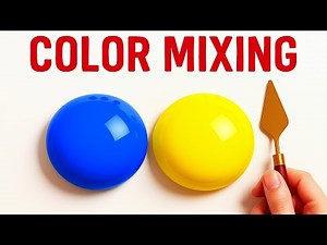 Can You Guess the Final Color?🎨Satisfying Clay Mixing with ASMR Textures and Pigment Fusion