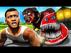 ZOMBIE CHOP, CHARLIE the STEAK & SCP-242 fressen mich auf in GTA 5!!😱🐶🥩🕷️