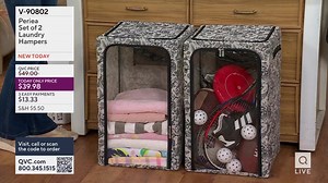 You are watching Periea Storage on QVC®. Shop the show, here: https://qvc.co/qvcshopnowjanuary2026 | QVC Live