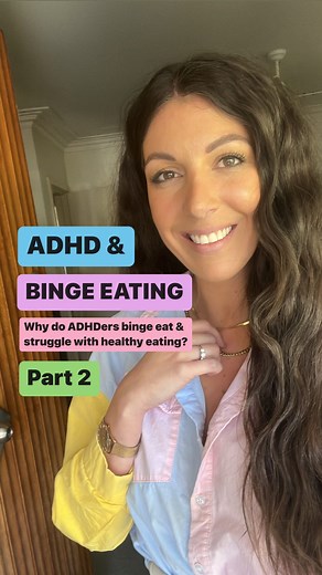 ADHD nutrition - Binge eating dietitian on Instagram: "Is this you? 👇 These are just some of MANY reasons ADHDers may struggle with binge eating. I have more specific examples on my page. At best restricting access to binge-able foods is a bandaid solution. At worst it can make things worse or lead to a full blown eating disorder. Addressing binge eating for ADHDers involves finding unique strategies to address the ROOT CAUSE of why you are struggling with food. This is something I help with in