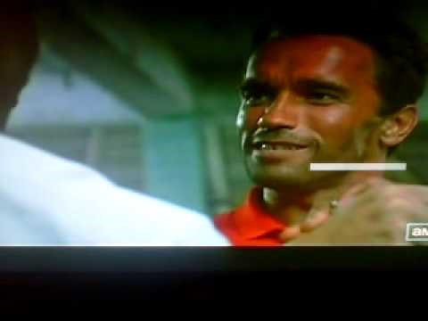 Predator - biceps handshake