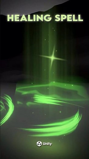 Learn an Healing Spell in #Unity #Gamedev #VFX