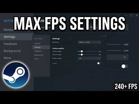 How To Boost Steam FPS and Reduce Input Lag for Low End PC + Best Windows Settings