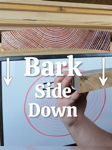 Proper Wood Installation: Bark Side Down Benefits