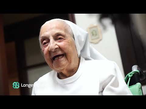 Sister Inah Canabarro, 115 years old
