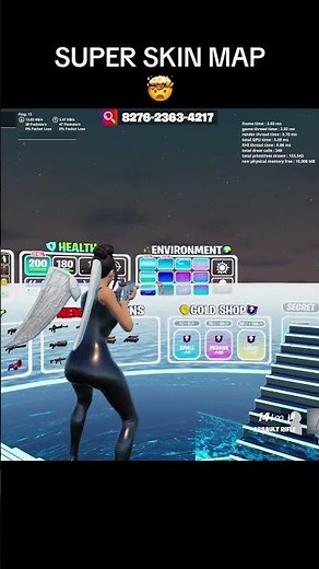 This is the best 1v1 map ever!🤯 #fortnite #fyp #1v1