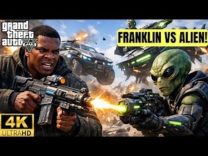 FRANKLIN VS ALIEN!! | CAN FRANKLIN SAVE LOA SANTOS?