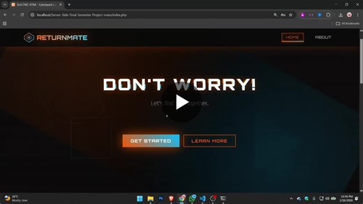 University Lost Found System: Return Mate | Bashitha Dilshan posted on the topic | LinkedIn