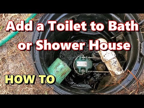 Adding a Toilet to Guest Bath - Waste Pipe , Vent, Sewer Pump - Complete DIY