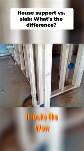 Check out these king studs! See how the caissons separate the structural support from the slabs. #Construction #DIY #HomeImprovement #Building