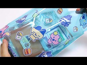 [Tamagotchi x Mos Burger] Summer Lucky Bag Unboxing & Ice Warabimochi Review! 🍔👾🍧