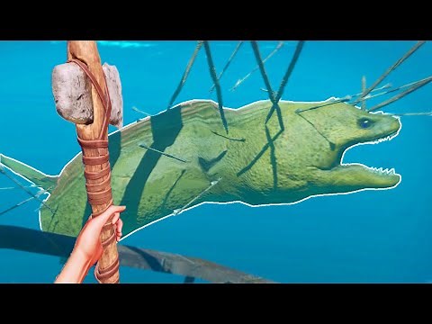 GIANT EEL BOSS FIGHT!!! (Stranded Deep Playthrough)