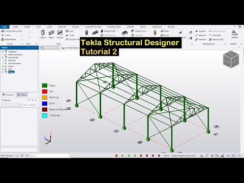 Tekla Structural Designer Tutorial 2