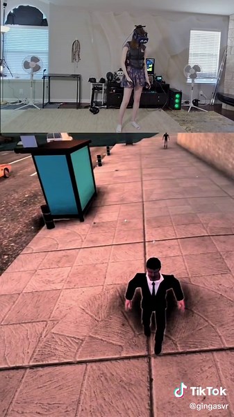 They should have said hello #vr #city #sims #gaming #anime #quest