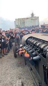 Spitfire Powered Car! 😍