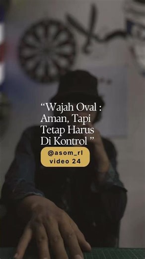 Wajah oval itu paling aman, Tapi bukan berarti bebas | #faceanalystbarber #bentukwajah