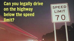TUESDAY TRAFFIC TIP: Are you the person who drives below the speed limit on the highway? Officer Marcus Trujillo says that could get you a ticket. CLICK HERE FOR MORE TIPS ---> http://ksat.tv/1DvBKG6 | KSAT 12 & KSAT.com