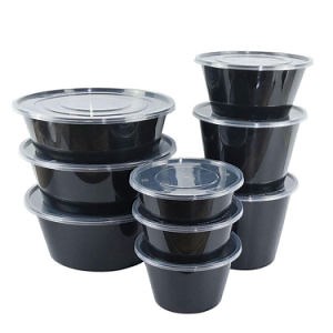 [Hot Item] Plastic Food Bowl Disposable Clear Packing Bowl