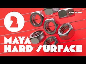 Hard Surface Modeling in Maya 2025: A Complete Beginner Intro — MPS1:E2