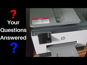 HP OfficeJet Pro 9025: Your questions answered.