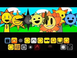 Sprunki But All Mr Sun - Horror and Normal Version