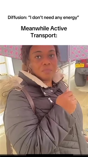 Biology Memes: The Greed of Active Transport Explained