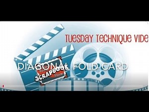 Tuesday Technique: Diagonal Fold Card