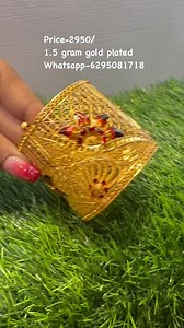 26 reactions · 8 comments | Whatsapp-6295081718 1.5 gram jewellery  All over India delivery service available  All sizes are available❤️❤️ | MAGIC TOUCH | Facebook