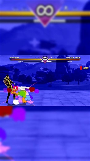 Scorpion VS Donald Duck - Mugen Game #Round2