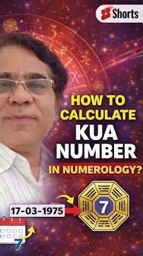 How to Calculate Kua Number in Numerology | #numerology #learnnumerology #numerologyshorts