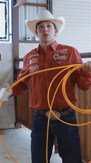 5.6K views · 574 reactions | Pay attention to your rope’s feel when swinging, this helps with accuracy and consistency in your delivery and gaining a feel for your rope #ClassicRope #SuccessIsInYourHands #teamroping #tips | Classic Rope | Facebook