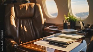 The perfect writing retreat A writers private jet provides the serenity and scenery for productive contemplation.