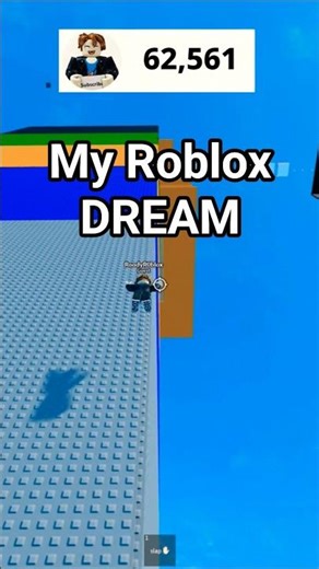My Roblox Dream ❤️ #roblox #shorts #obby