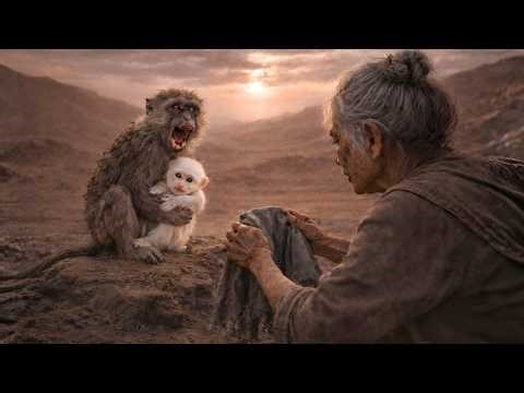 A desert rescue reveals a monkey that faced a struggle for survival in the wilderness.