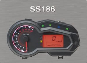 [Hot Item] Custom Motorcycle Instrument Display, Orange Background, LCD Display