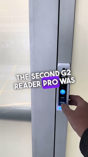 Ubiquiti G2 Readers Pro Installation for the office in Los Angeles.