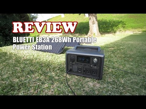 BLUETTI EB3A Portable Solar Generator - Review 2025