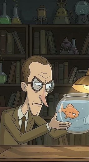 The mystery science can’t explain 🐟🤔 #funny #humor #memes #darkcomedy #comedy #animation