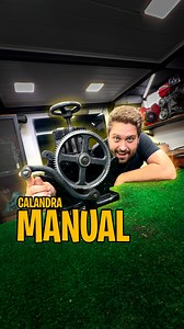 48K views · 1.3K reactions | REFORMEI uma CALANDRA MANUAL de mais de 50 anos. | Juan Kunigonis | Facebook