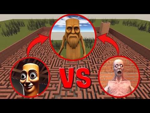 TUNG TUNG SAHUR vs SCP-096 vs SONIC TAPES | Garry’s Mod Epic Battle