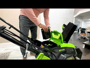 Greenworks Pro 80 volt 22 inch Cordless Snow Blower