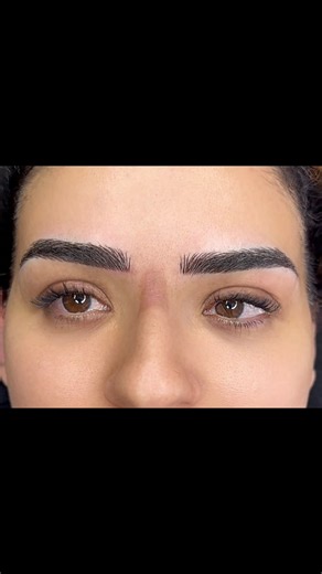 From sparse and gappy to perfectly defined! ✨#eyebrows #sydney #microblading | Arass Adel | Facebook