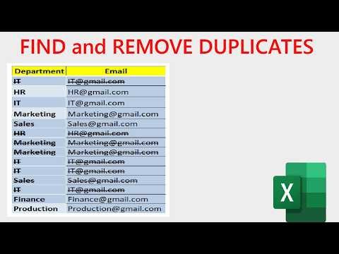 How to Remove Duplicates in Excel | How to Find Duplicates Data in Excel | Hindi