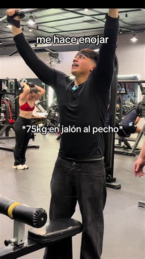 Tengo poca pasciencia #fitnessargentina #espalda #jalonalpecho | Fitness Workout
