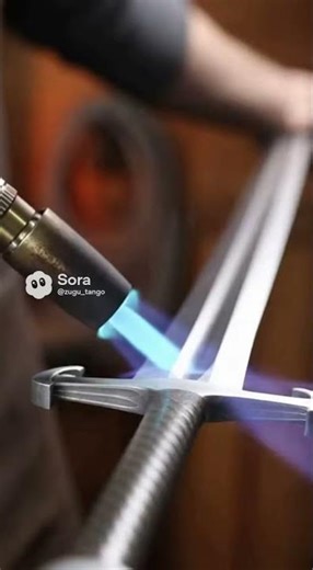 Making a broadsword. #asmr