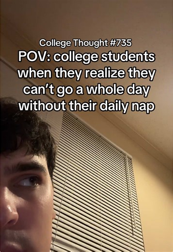 College Students: When a Nap Turns into 5 Hours